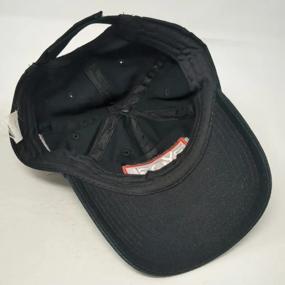 Ryobi Baseball Cap Black One Size Home Depot Embroidered Logo Strapback Hat Work